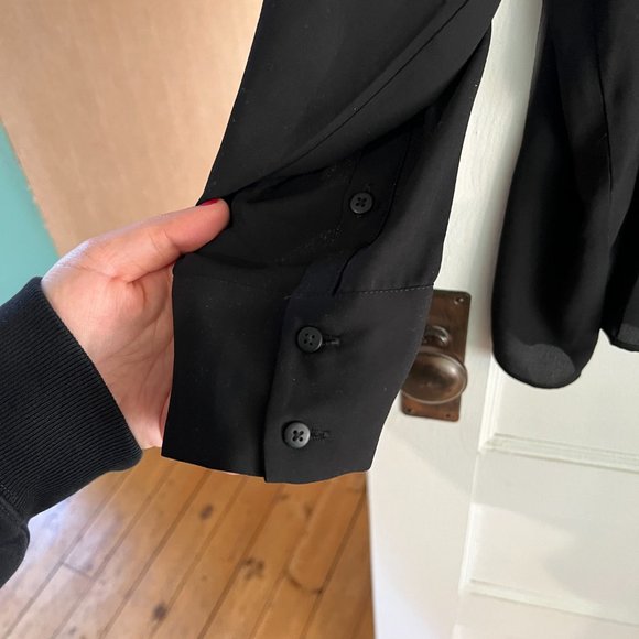 NWT Reitmans Double Breasted Blouse - Picture 4 of 5